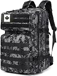 Sac à dos tactique militaire Molle Rucksack Grand sac à dos de voyage Randonnée Sac à main Camping Chasse Sac à dossier 40L