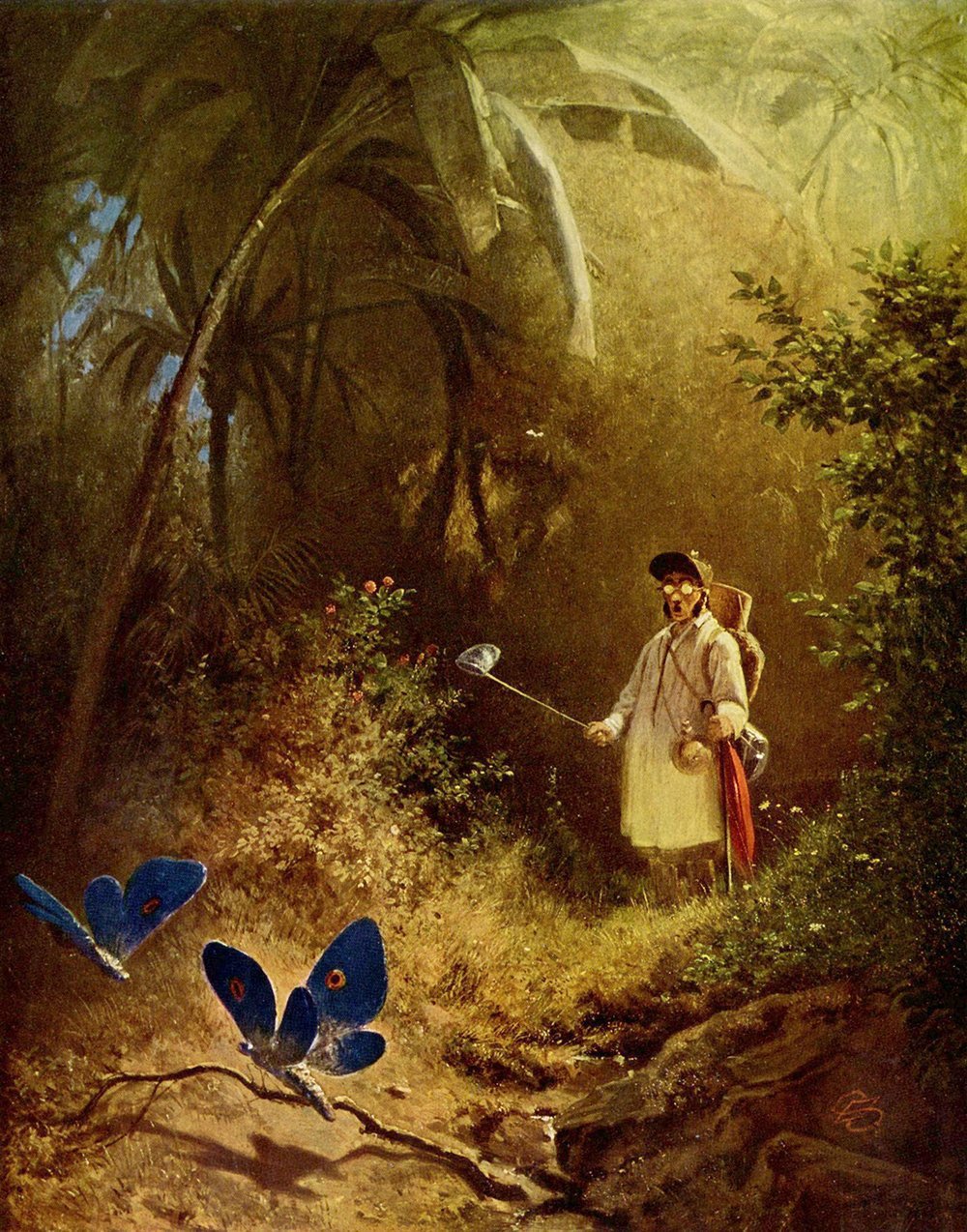 Lámina de August Macke Butterflies en tamaño mediano con acabado mate 1