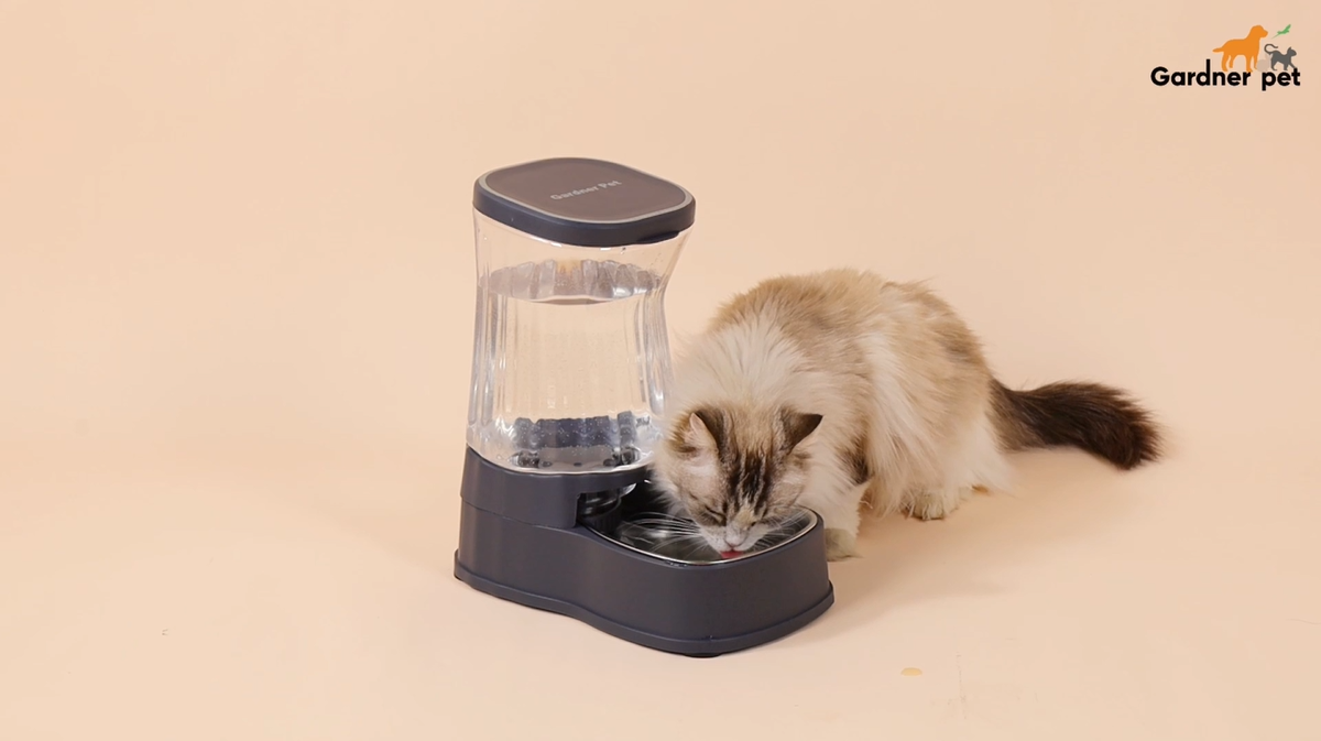 Amazon | Gardner Pet 犬猫用 自動給水器 3.85L 大容量【ステンレス製