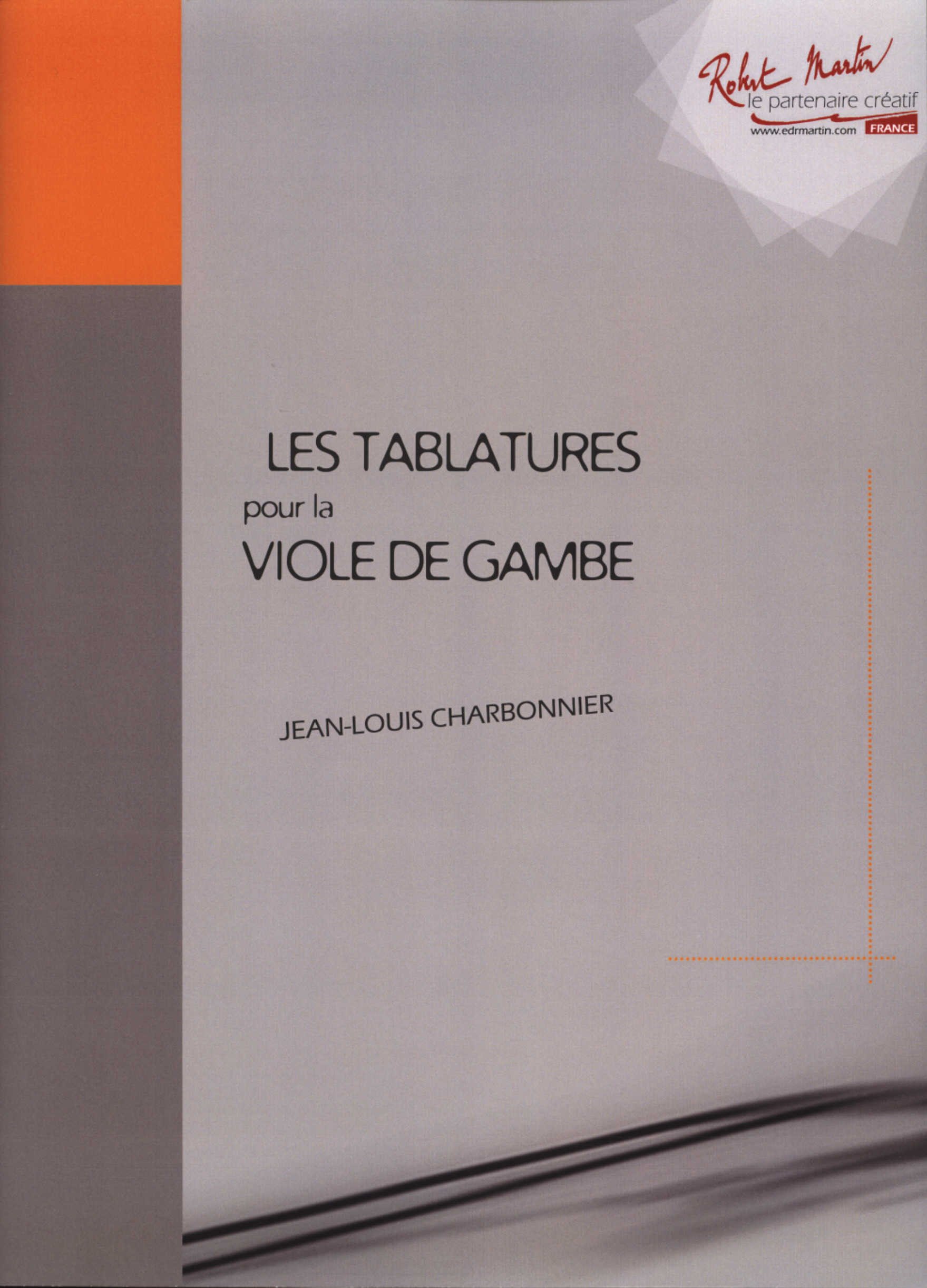 Tablatures --- viole de gambe