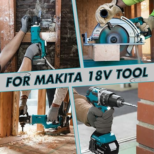 Miniatura 7 de 1Pack 3.5Ah BL1815 18V Battery and Charger Combo for Makita 18V for 18Volt Battery Charger BL1830 BL1850B BL1840B BL1820 BL1850 for Makita Battery