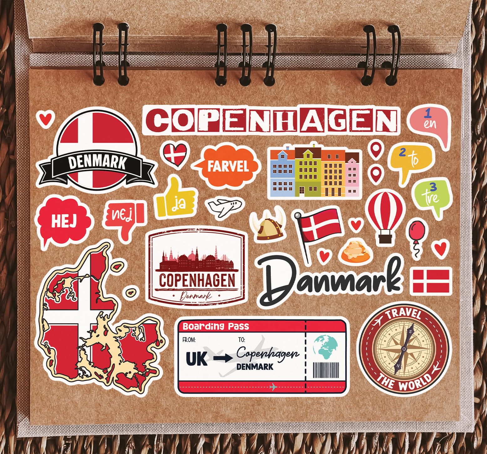 Whitby-Vinyl-Aufkleber Im A5-Bogen – Britische Küstenatmosphäre Für Auto, Laptop & Scrapbooking