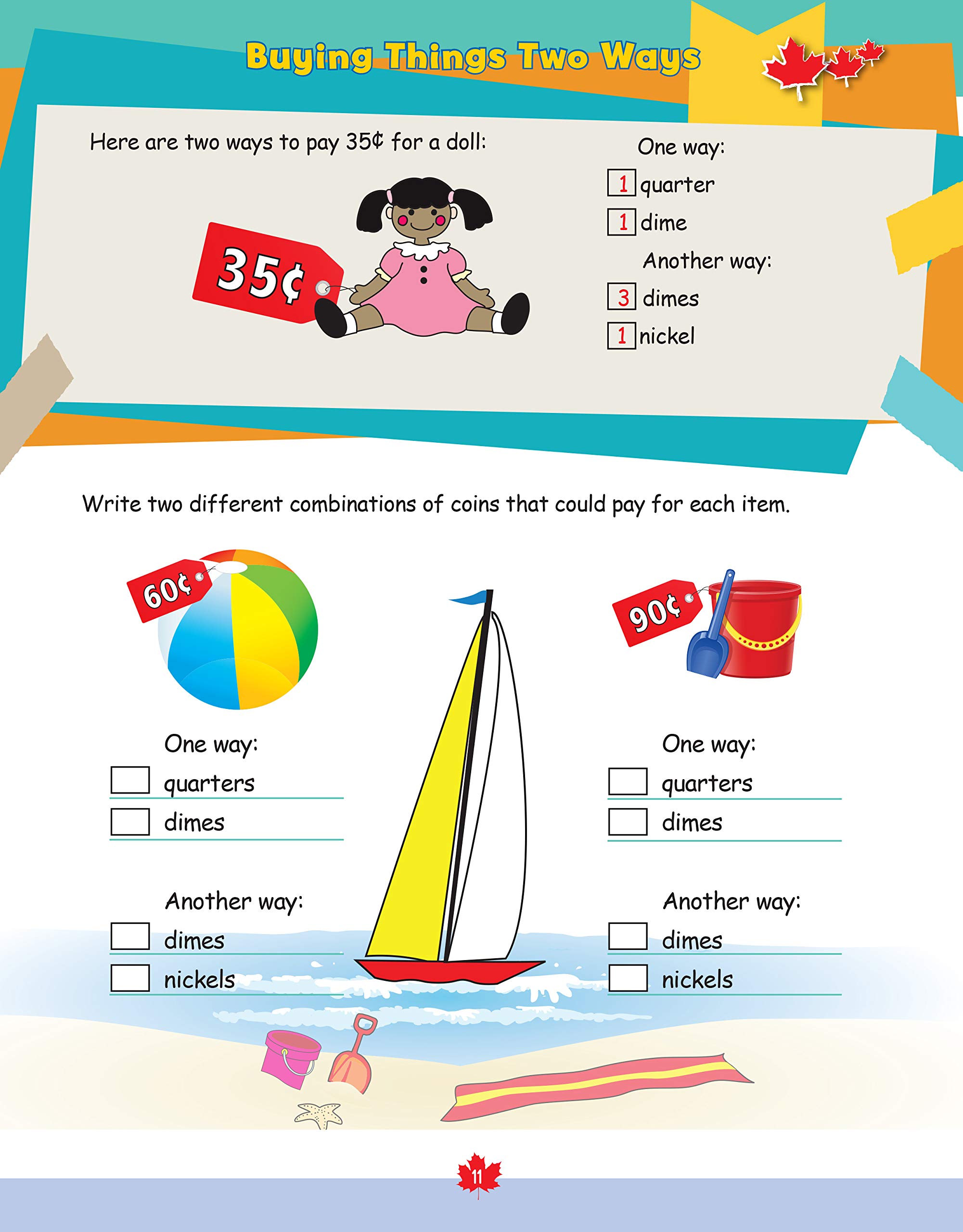 Time and Canadian Money [Paperback] Canadian Curriculum Press - PT02