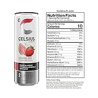 Vista 24 de CELSIUS Sparkling Lemon Lime, bebida energética sin azúcar, 12 onzas líquidas (paquete de 12)