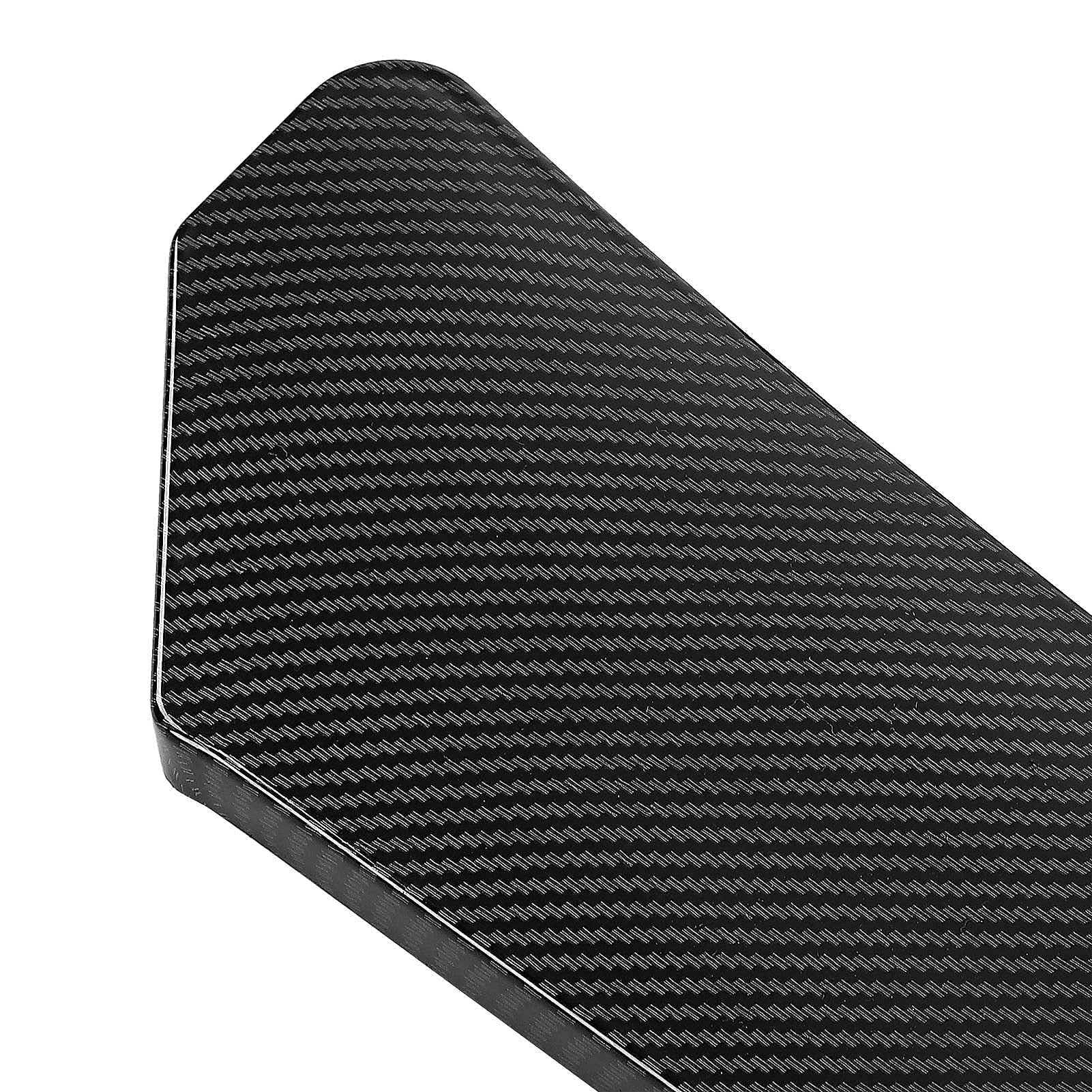 Ejoyous Spoiler anteriore universale, labbro sottoparaurti per auto, colore: nero