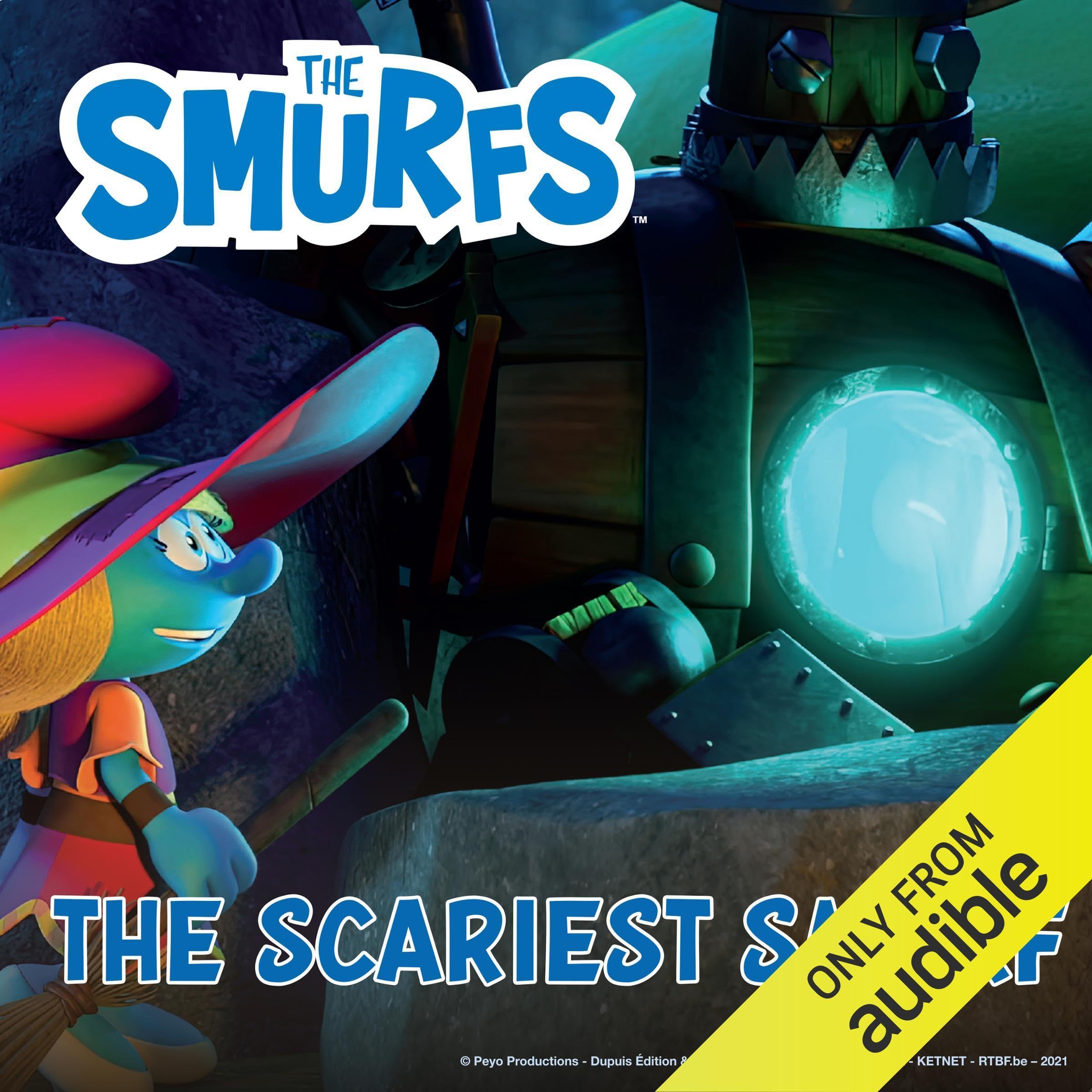 Cover art for The Scariest Smurf