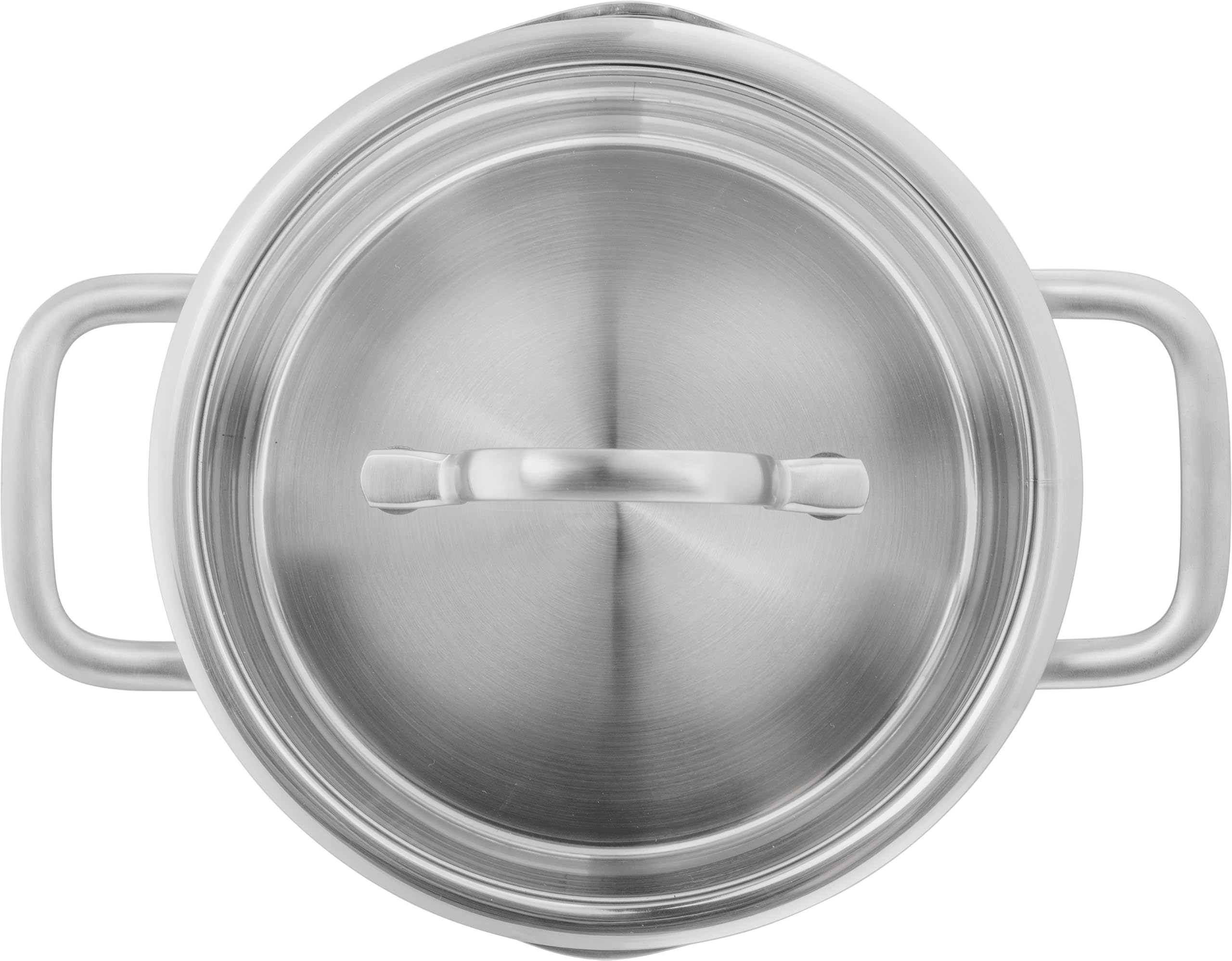 ZWILLING TrueFlow Kochtopfset, 5-teilig, Mit Ausgießfunktion, Induktionsgeeignet, Edelstahl, Silber