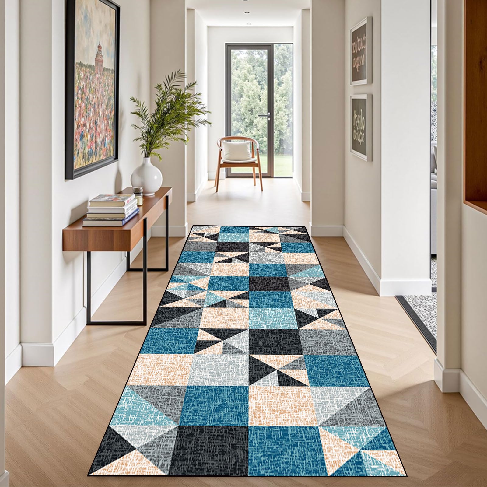 Tapis de cuisine 40x170 lavable et antidérapant pour habiller l'entrée et le salon