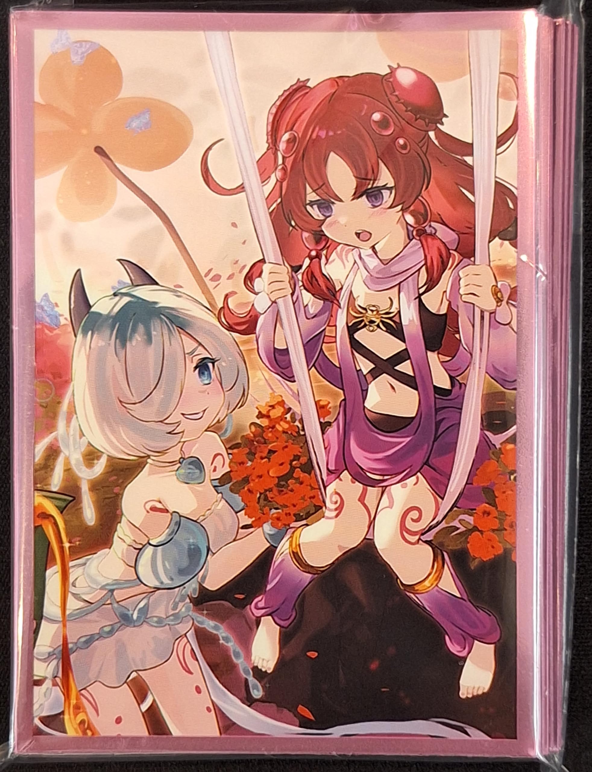 Amazon.co.jp: 白詰草 ミニサイズ カードスリーブ 『遊戯王 蟲惑魔 B 