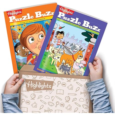 Highlights Kids Puzzle Club Monthly Subscription Box