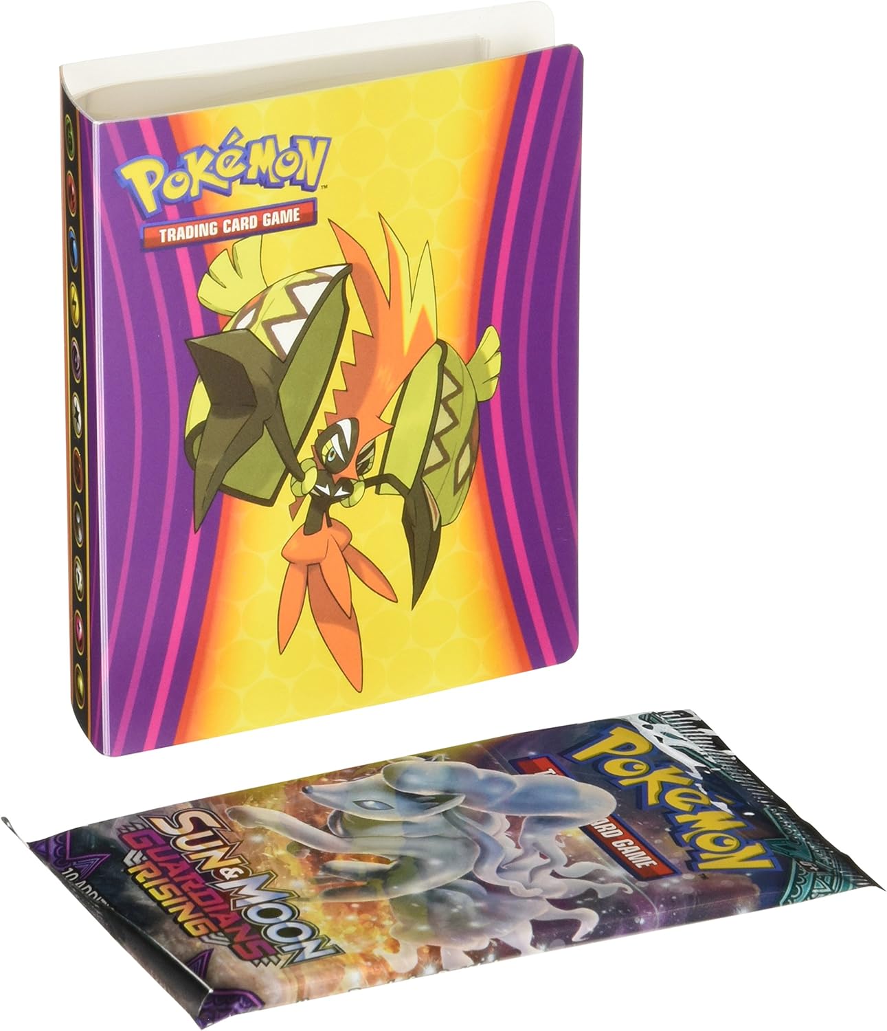 Pok?�mon Classeur de Poche Soleil et Lune 2 + Booster Guardians Rising (Version Anglaise 