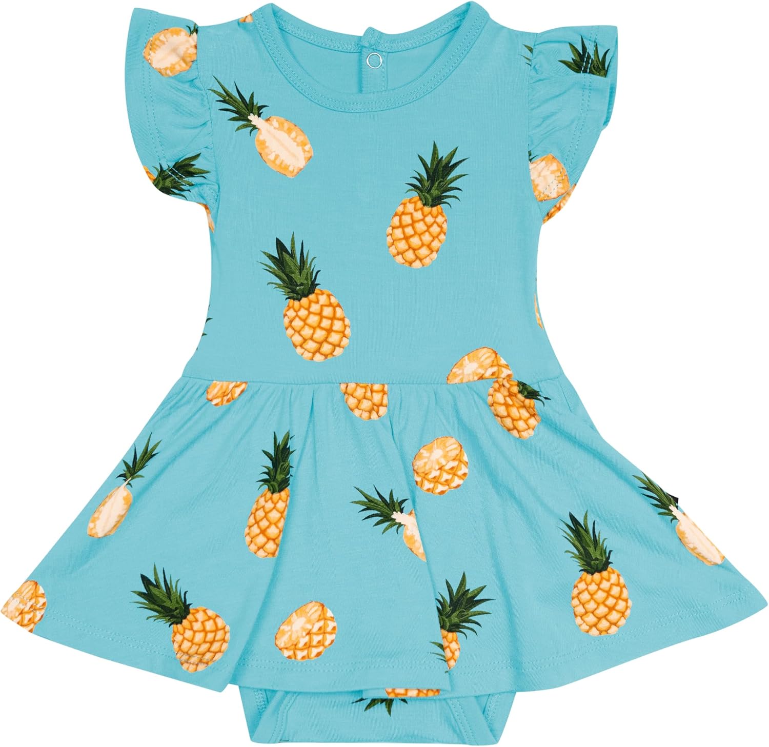 KYTE BABY Rayon Made from Bamboo Twirl Bodysuit Dress