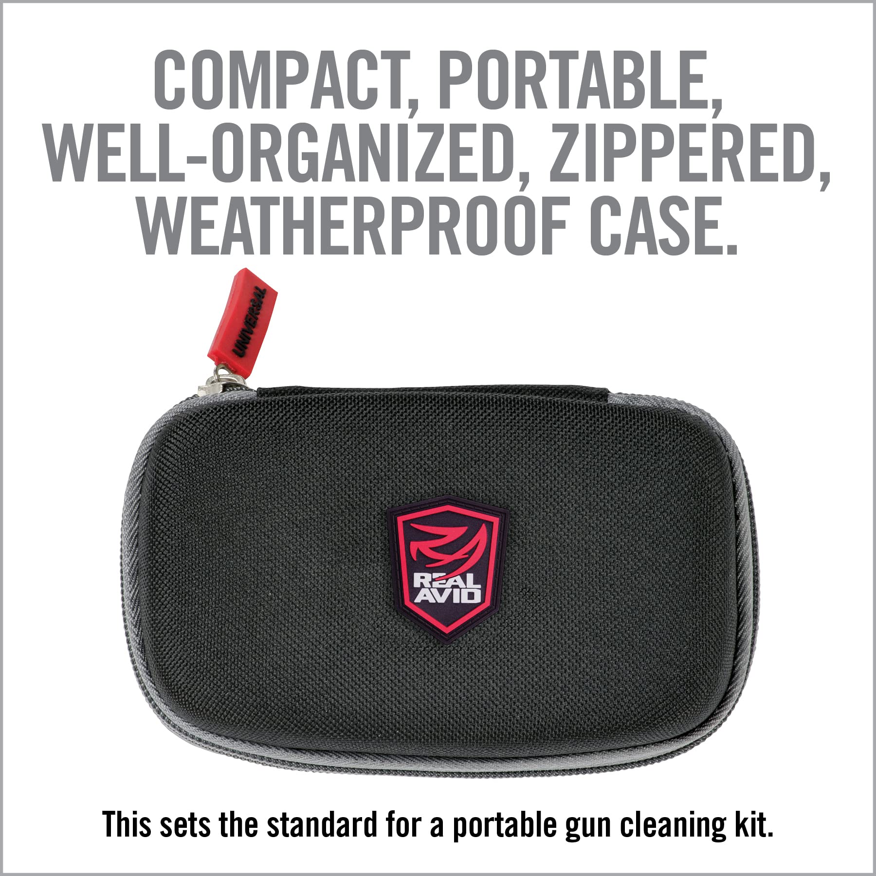 RealAvid Unisex Adult Gun Boss-Universal Cable, Grigio