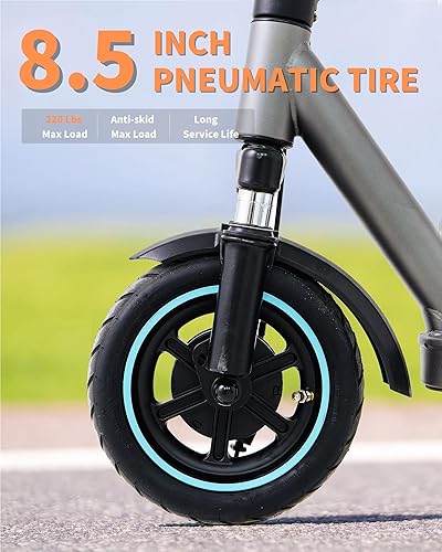 Miniatura 8 de Electric Scooter for Adults, Powerful 500W1500W Peak Motor, 8.5"10" Tires, Max 212835 Miles Long Range, Top Speed 192125 MPH, APP, Folding E Scooter