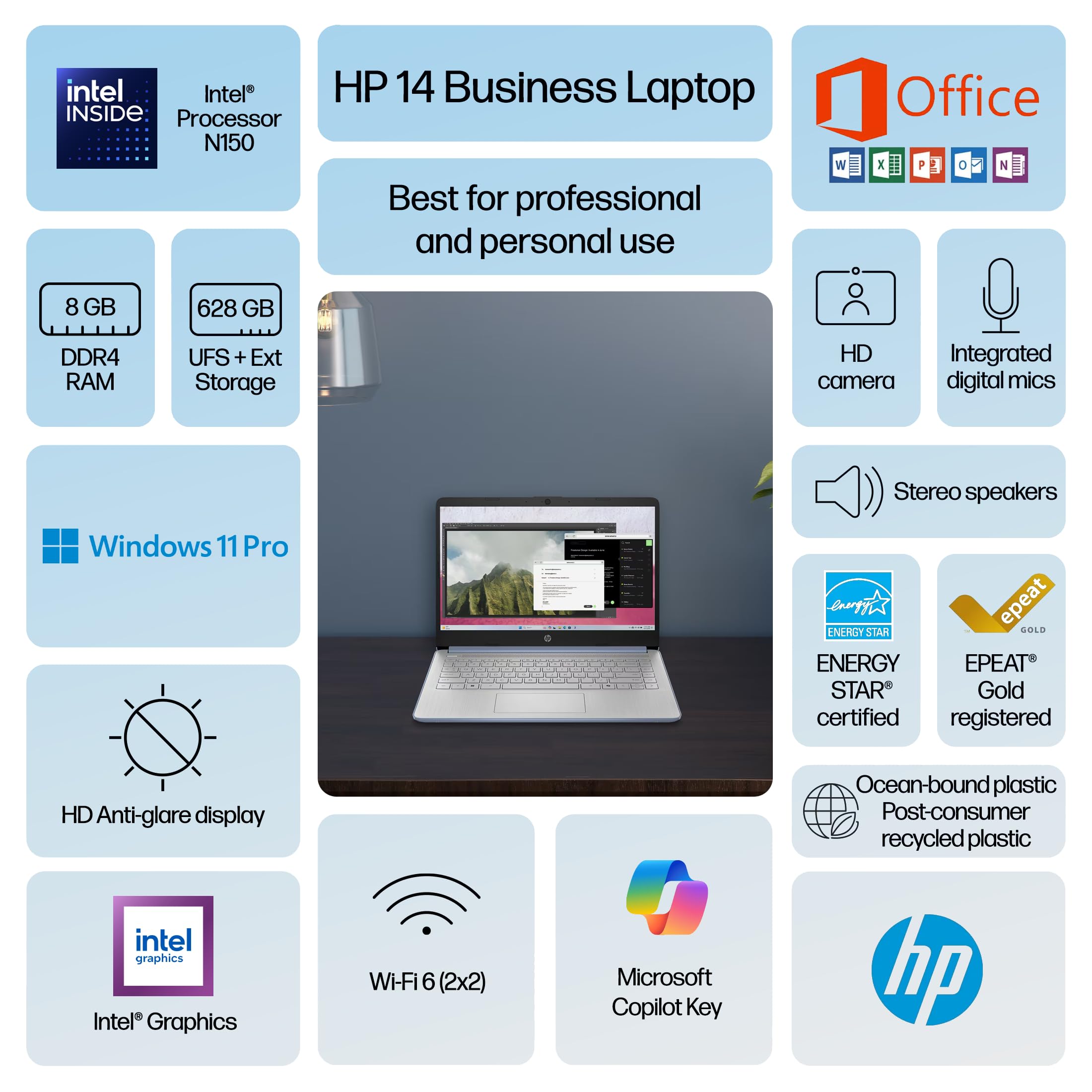 Amazon.co.jp: HP 14インチ ノートパソコン 2025-2026 ビジネス学生