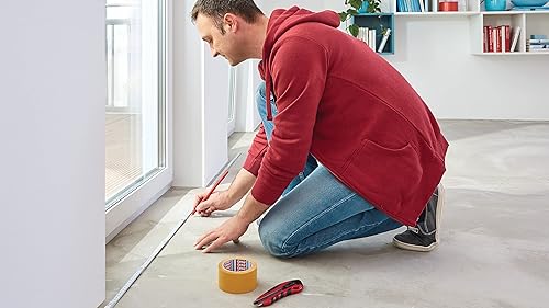 Miniatura 2 de tesa - Cinta adhesiva extra fuerte para suelo de doble cara para colocar alfombras y suelos de PVC, adhesivo de doble cara, 82.0 ft x 1.969 in