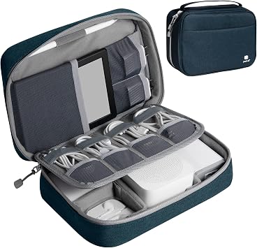 pack all Electronic Organizer Plus, Shockproof Cable Organizer Bag