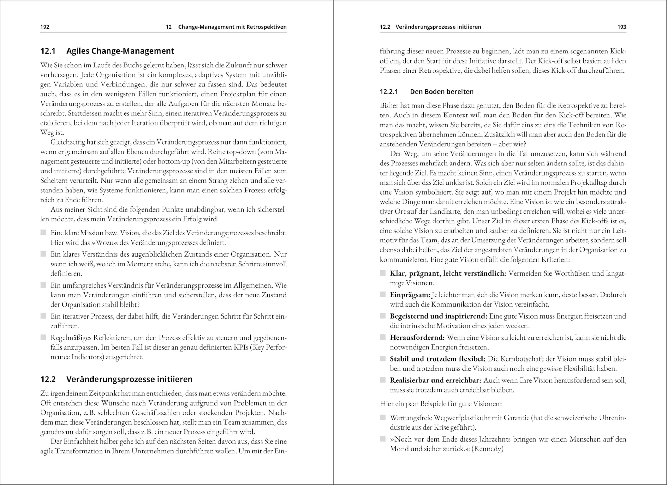 Retrospektiven in der Praxis: Veränderungsprozesse in Unternehmen und Teams effektiv begleiten
