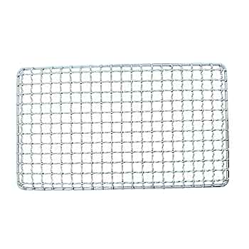 Amazon | 【TFS】ステンレス製焼き網 角網28㎝×18cm 洗って