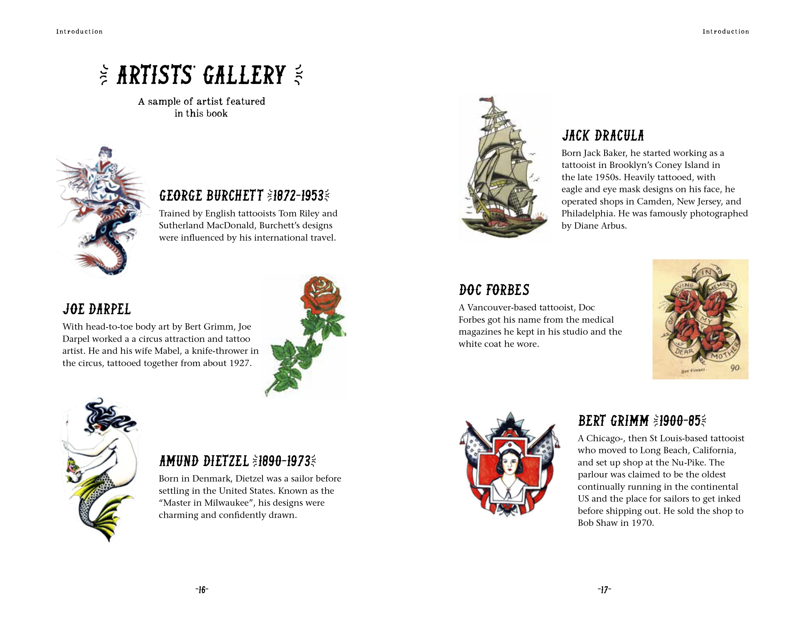 Vintage Tattoos: A Sourcebook for Old-School Designs and Tattoo Artists