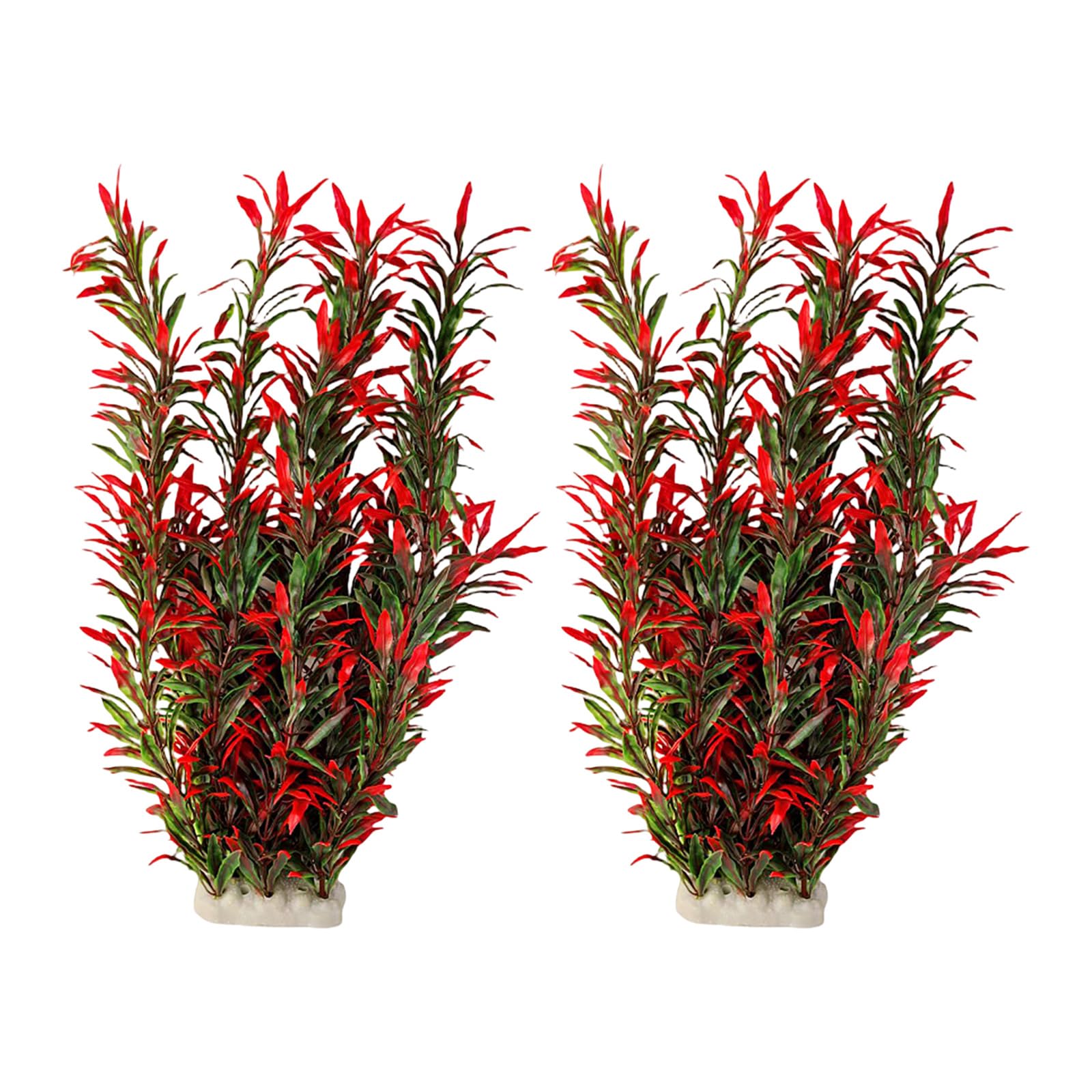 Tsophreniq 2pack Realistic Aquariums Decorations Artificial Fish Tanks Plant Underwater Grass Ornament for Landscape Grass Ornament Accessories