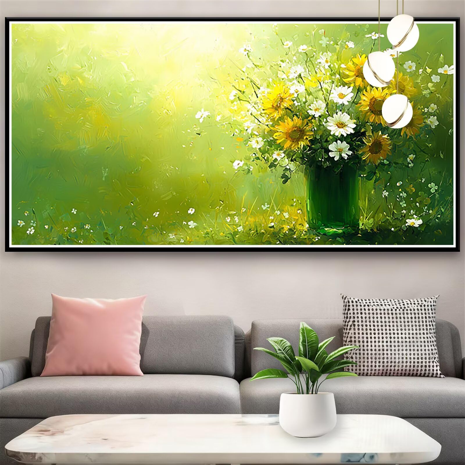 Diament Malarstwo Dorosły Duży Format 90x180cm, Diament Malarstwo Kwiat Diament Malarstwo, 5D Krajobraz Haft Diamentowy Kompletny zestaw, DIY Kryształ Ścieg krzyżykowy Sztuka do dekoracji ścian