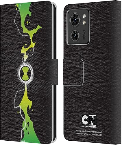 Head Case Designs Officially Licensed Ben 10 Omniverse Omnitrix Graphics Leather Book Wallet Case Cover Compatible with Motorola Moto Edge 40
