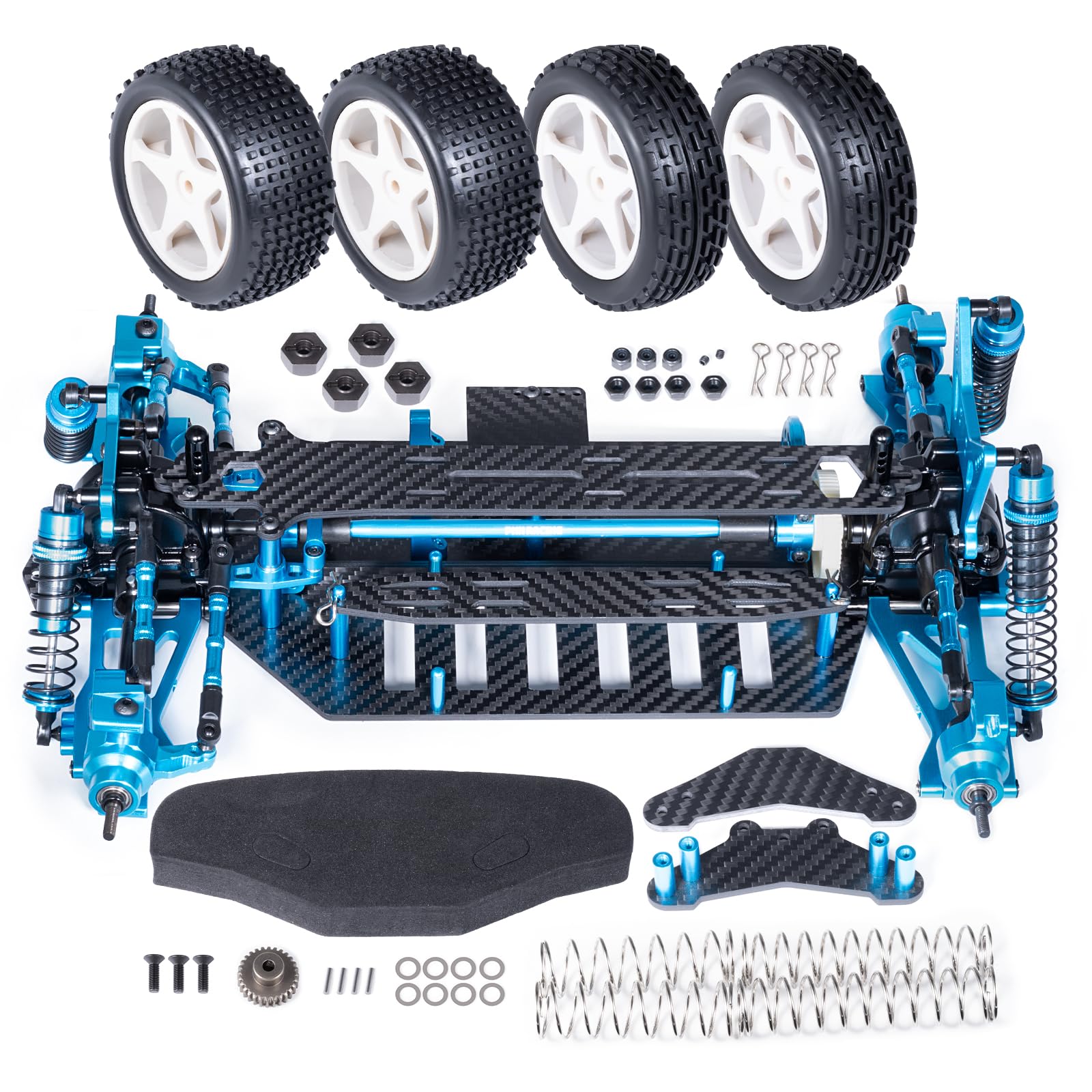 AXspeed Set Aggiornamento Albero Trasmissione E Coppa Differenziale In Metallo Per Tamiya TT02 1/10 RC