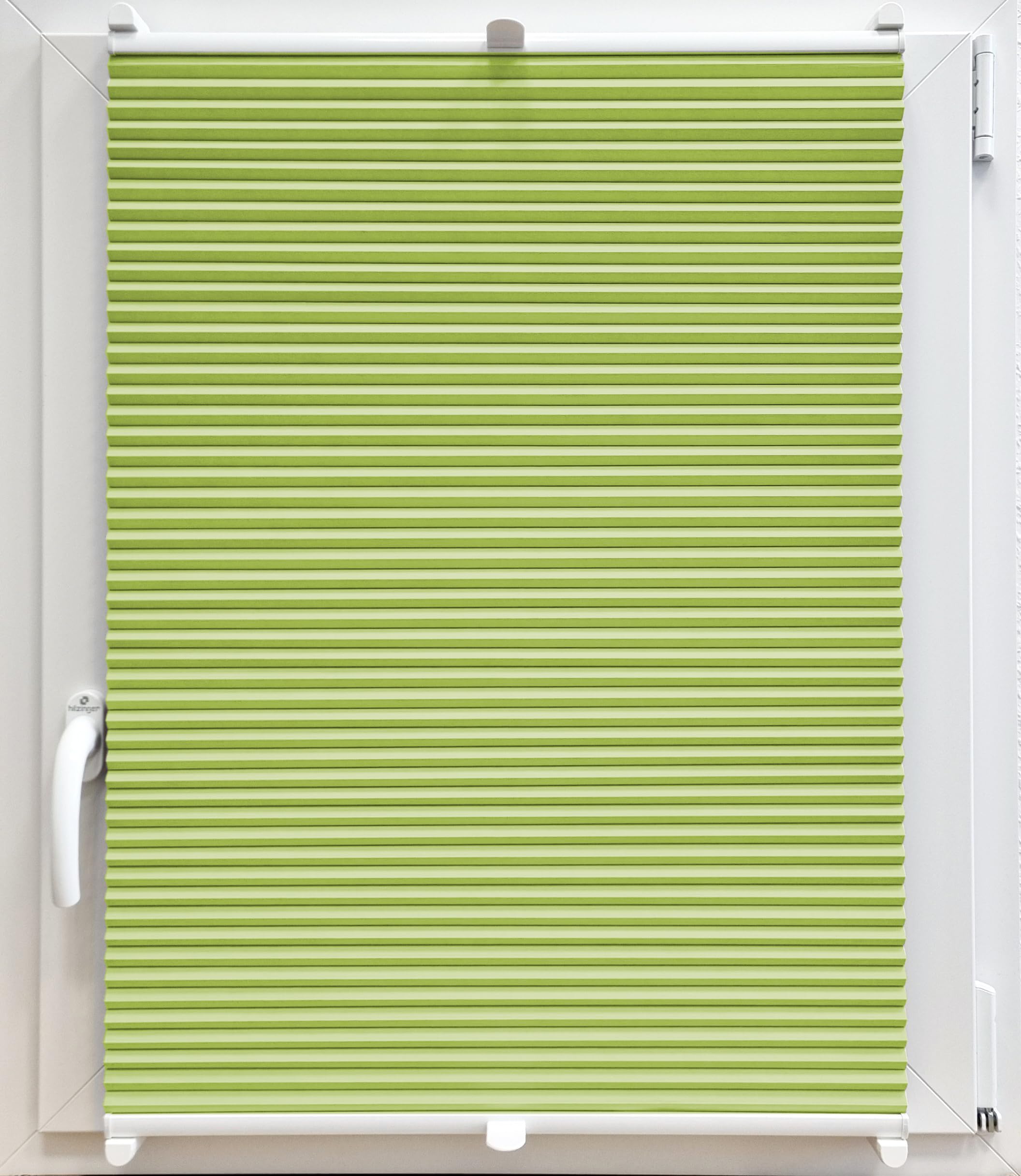 Wabenplissee ohne Bohren Plissee Rollo nach Maß Verdunkelungsrollo Thermorollo für Tür und Fenster Breite 35-140 cm Höhe 30-220 cm lichtundurchlässig Waben Thermo Beschichtung Silber