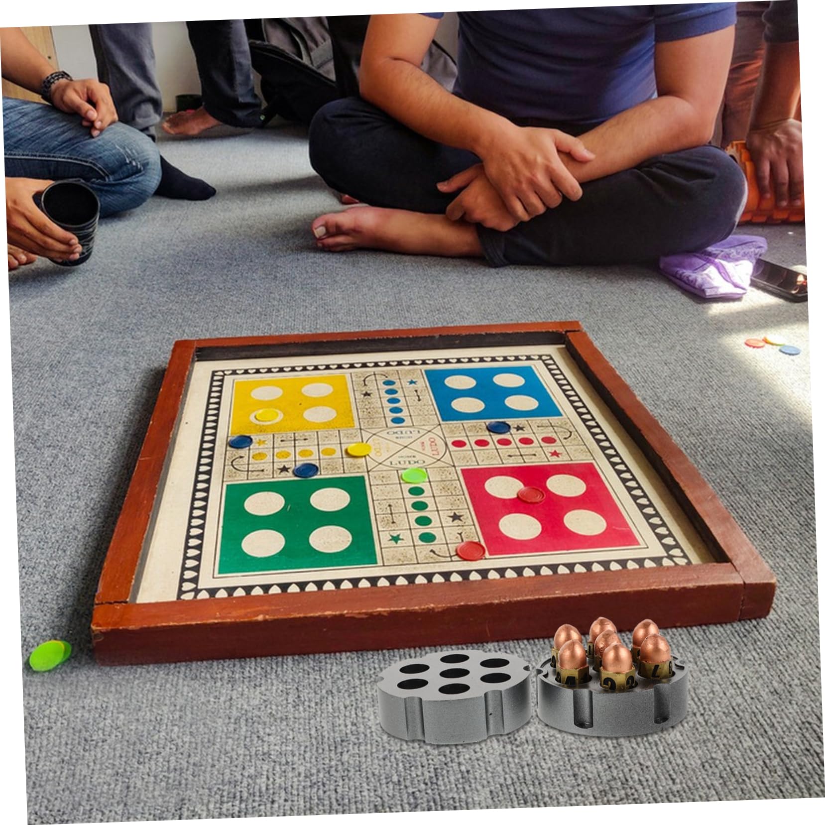 Spielwürfelset aus Kunstharz 1 Satz mit Würfelbasis für Rollenspiel | Große Zahlen, Leicht zu Spielen und Angenehm in Hand, für Tischspiele und Barunterhaltung