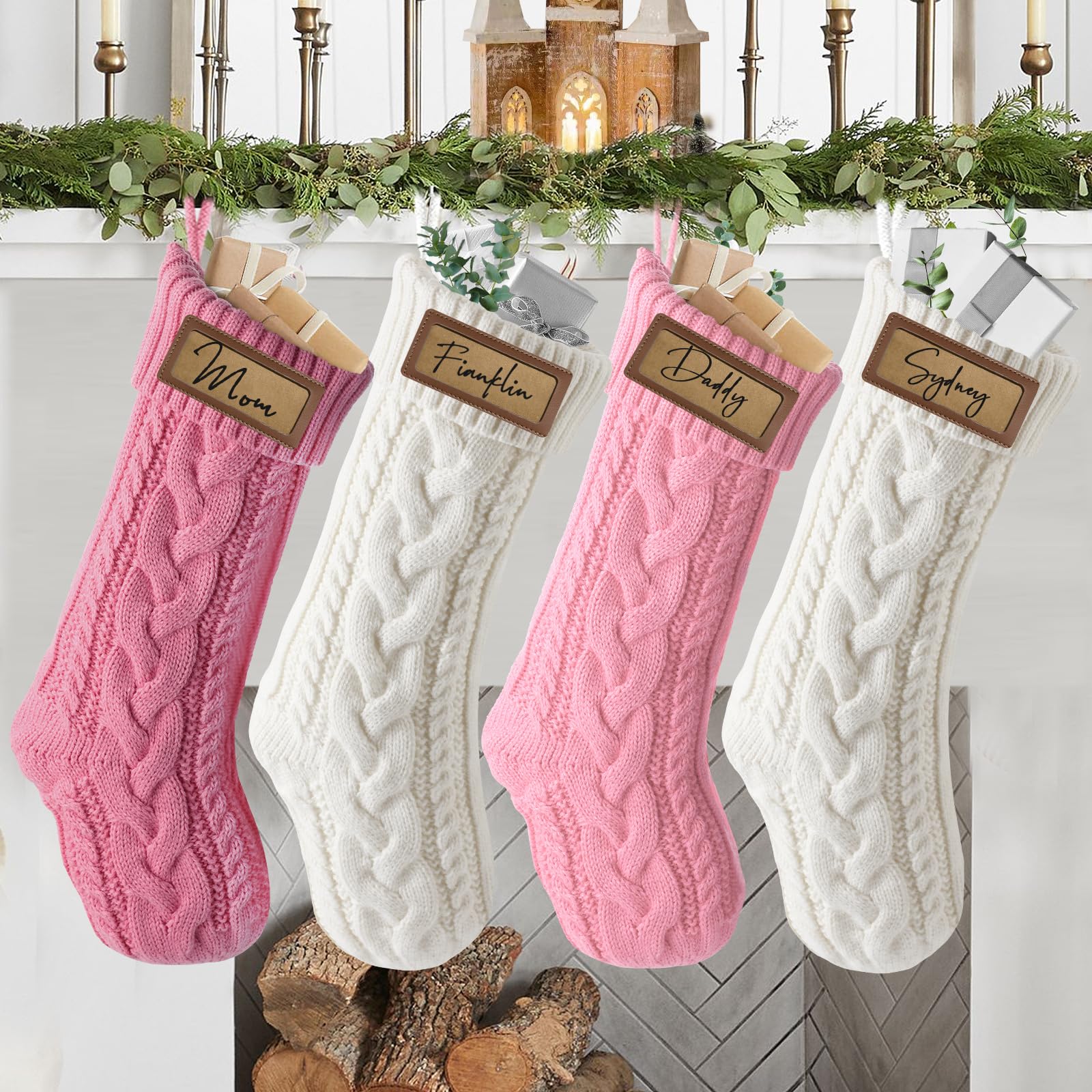 steo spce 4 Pack Personalized Christmas Stocking - stockings and holders | Mubboo
