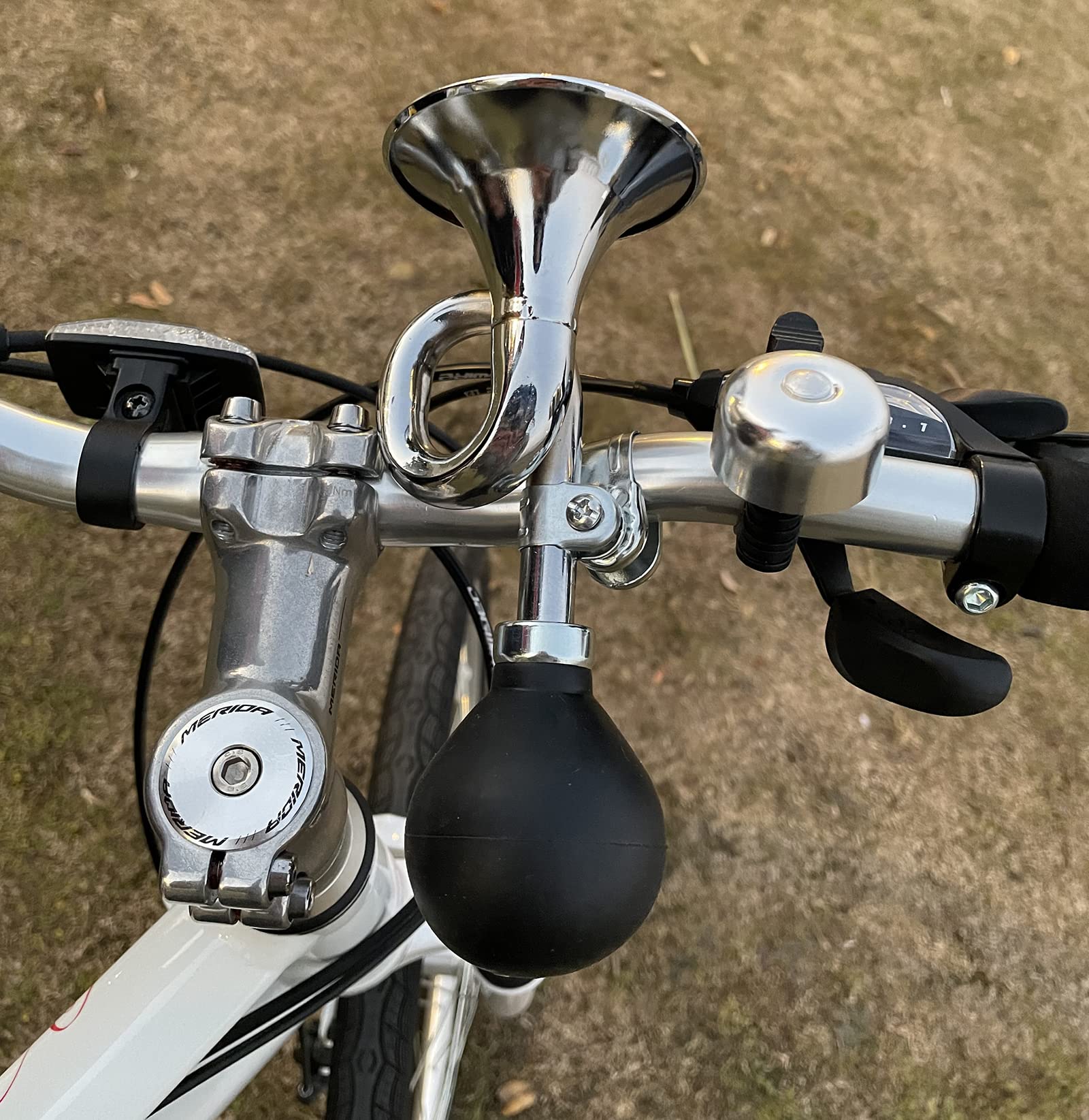 Amazon | Bicycle Bugle レトロホーン メタル クラシック ヴィンテージ