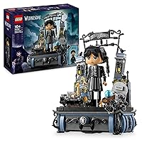 LEGO Wednesday Personaggio di Mercoledì Addams, Modellino da Costruire di Personaggio