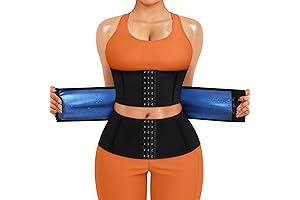 Women Waist Trainer Sauna Corset Workout Belt Belly Band Stomach Wraps Body Shaper Sports Girdle