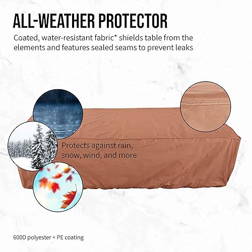 Miniatura 3 de Hoan Cubierta de mesa rectangular para barbacoa