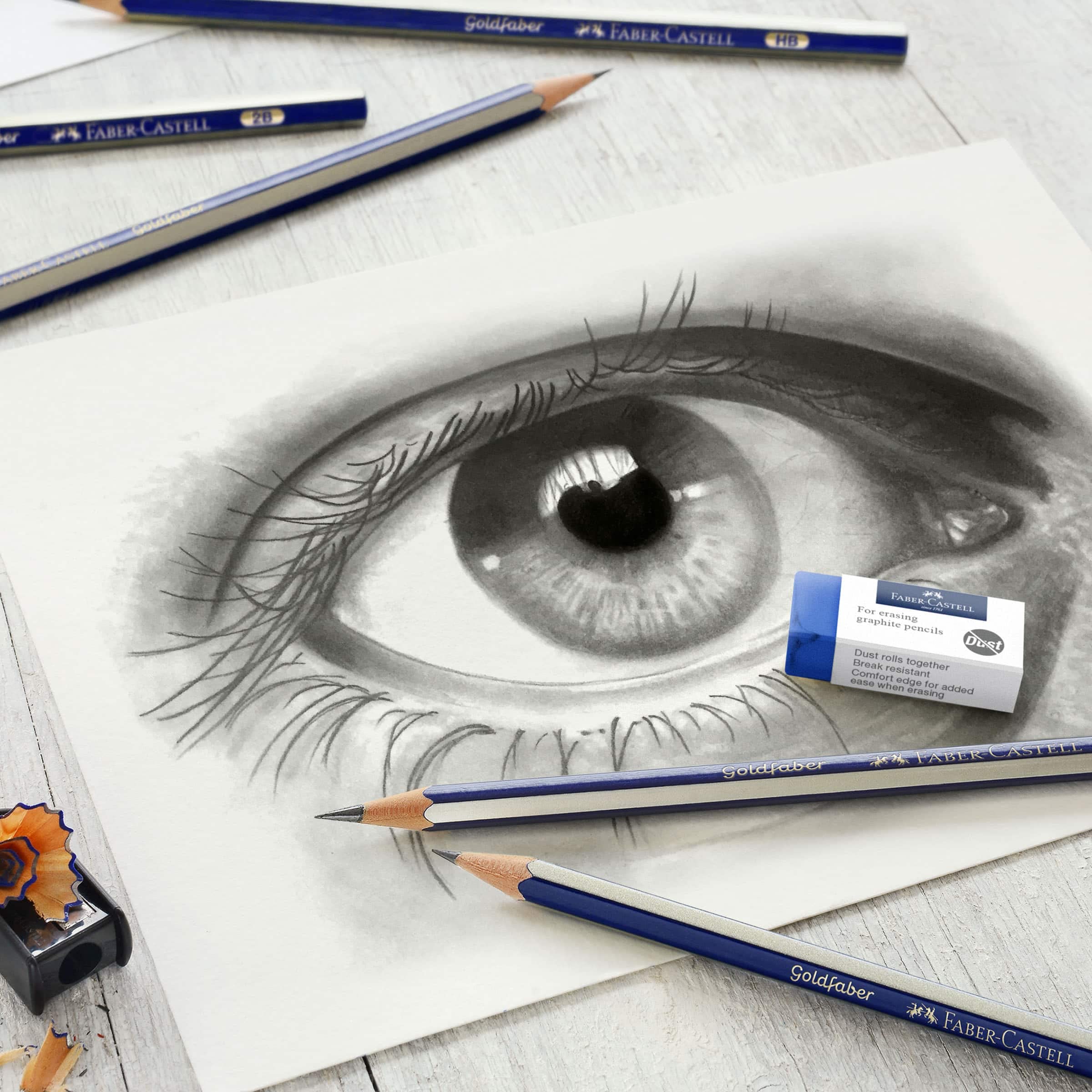 Amazon | 10パック:Faber-Castell® グラファイトスケッチセット | 鉛筆