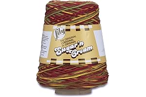 Lily Sugar'n Cream: Your Go-To Cotton Yarn for Durable, Vibrant Dishcloths