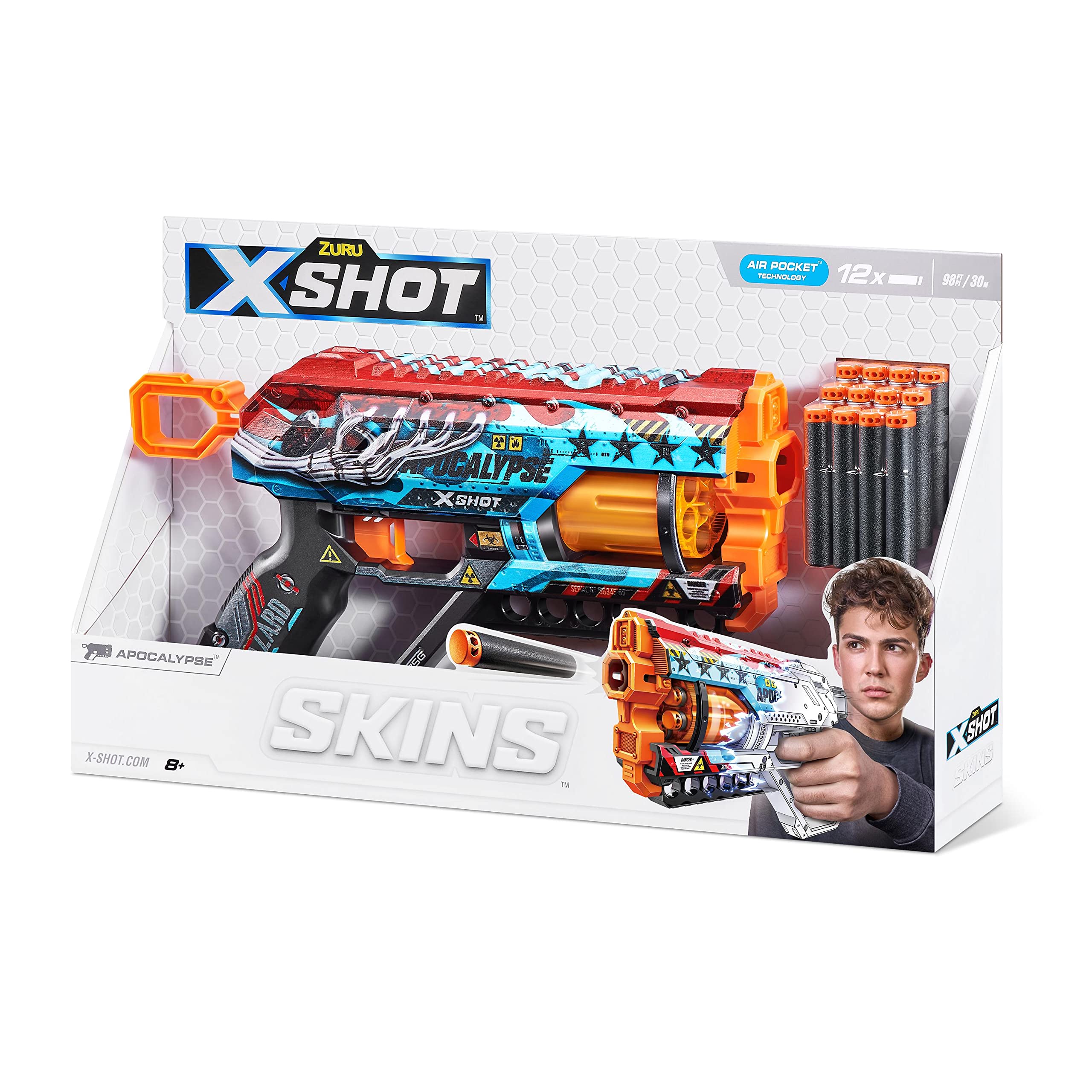 Amazon.com: XSHOT Skins-Griefer (12 Darts) - 36561E Apocalypse