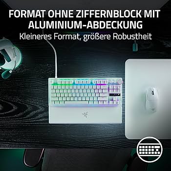 Razer Huntsman V3 Pro Tenkeyless ホワイト US TKL Keyboard for Gaming - Razer Huntsman V3 Pro Tenkeyless