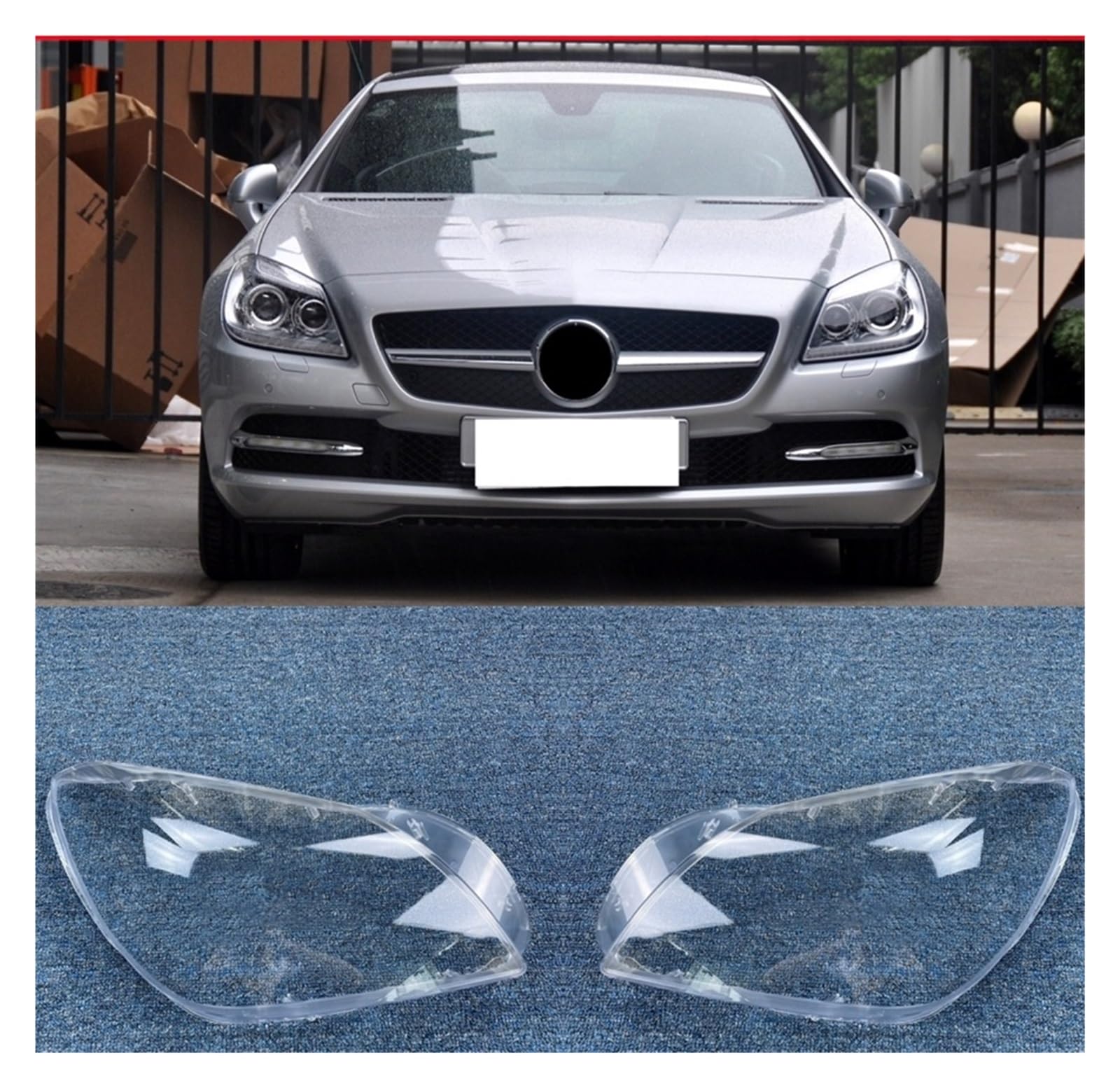Auto Scheinwerfergläser Für Benz SLK 2011 2012–2015