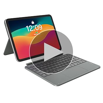 Amazon.com: Touch iPad 10th Generation Case with Keyboard (10.9