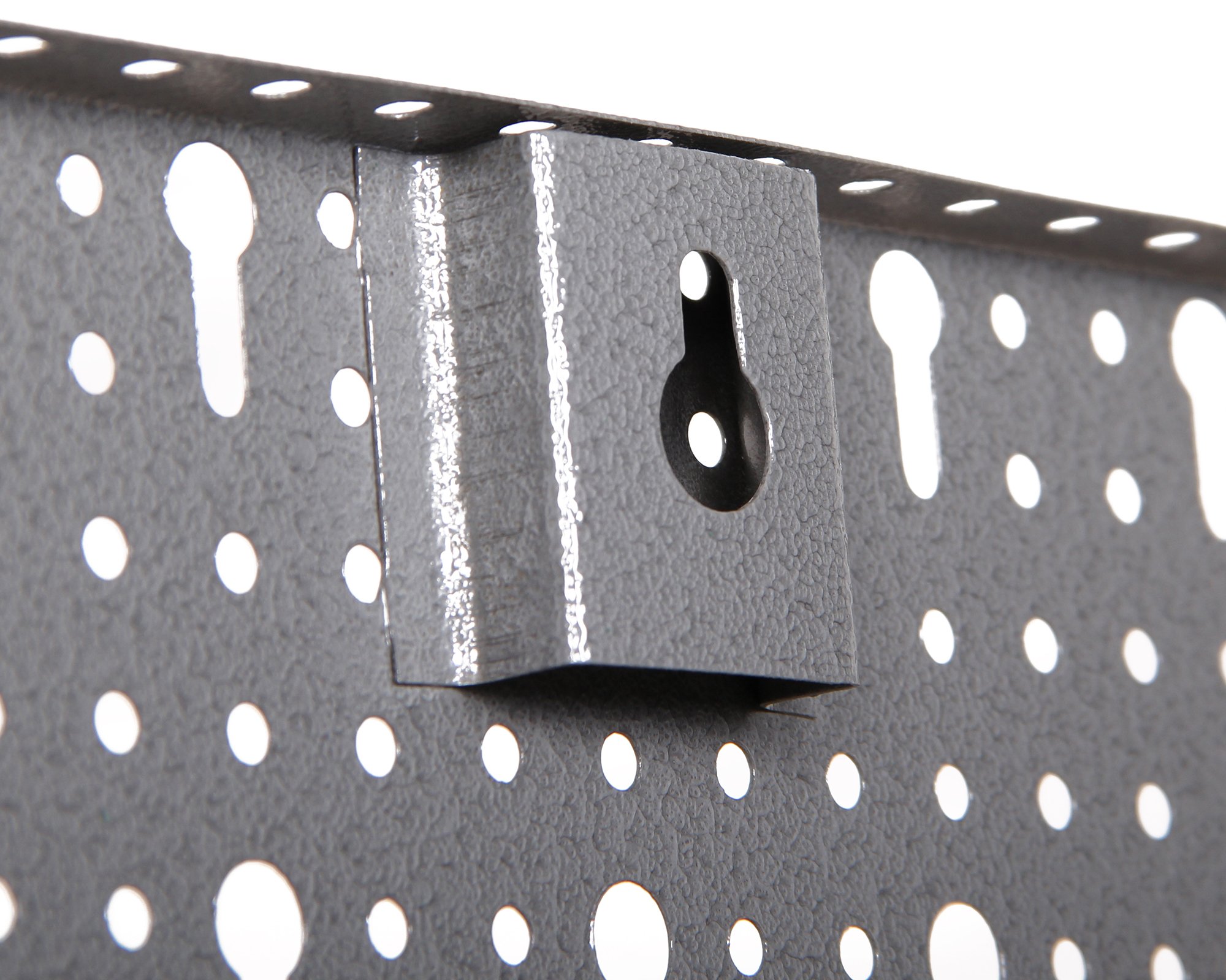 Ondis24 große Werkzeugwand Metall Lochwand mit 50 Haken, 162 x 57 cm groß, Lochwand für Werkstatt (Variante 2)
