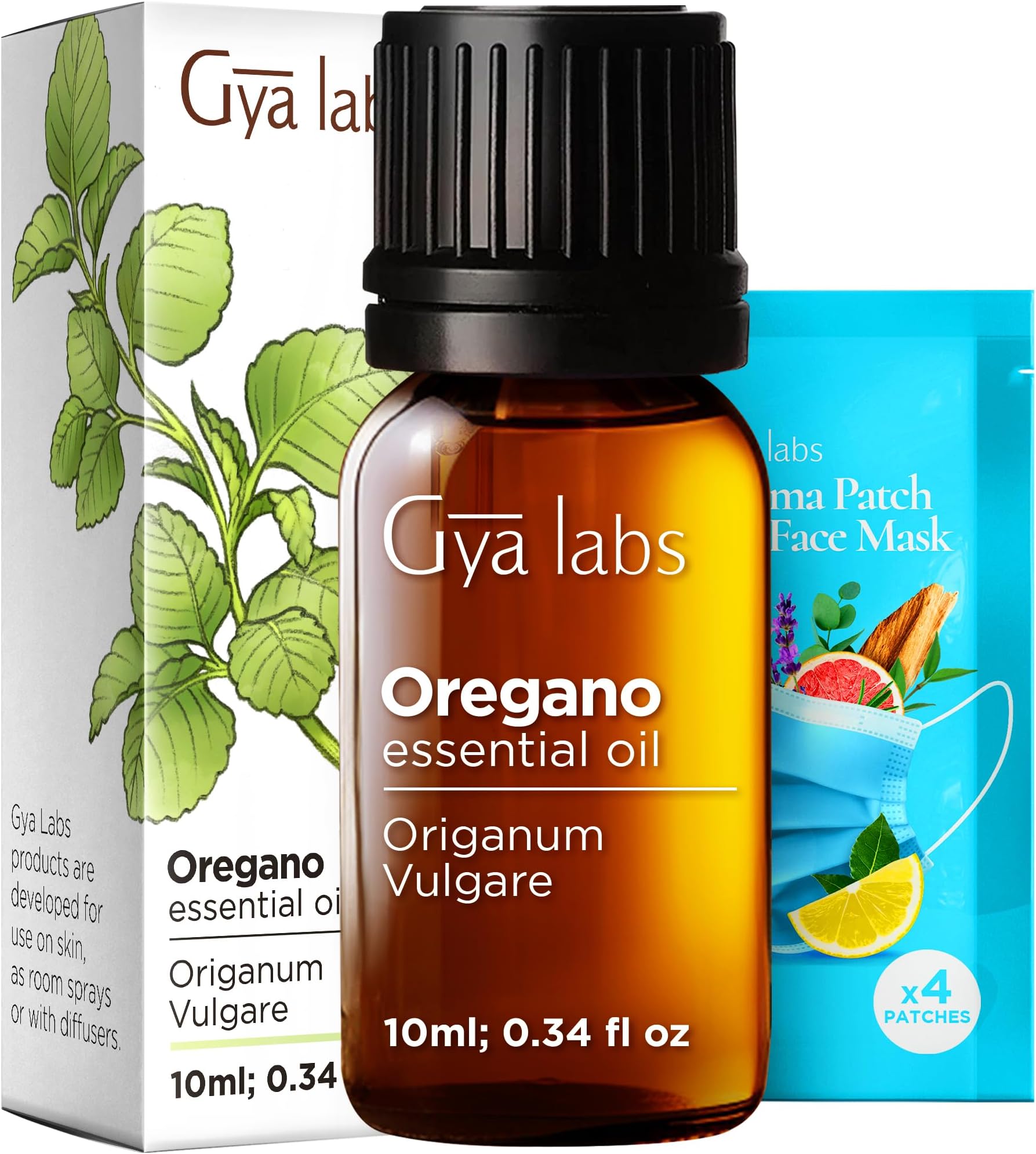 100% Pure Oregano Essential Oil - 0.34 Fl Oz - Oregano Oil for Hair, Skin, Diffuser, Aromatherapy & DIY Candle Making Scent
