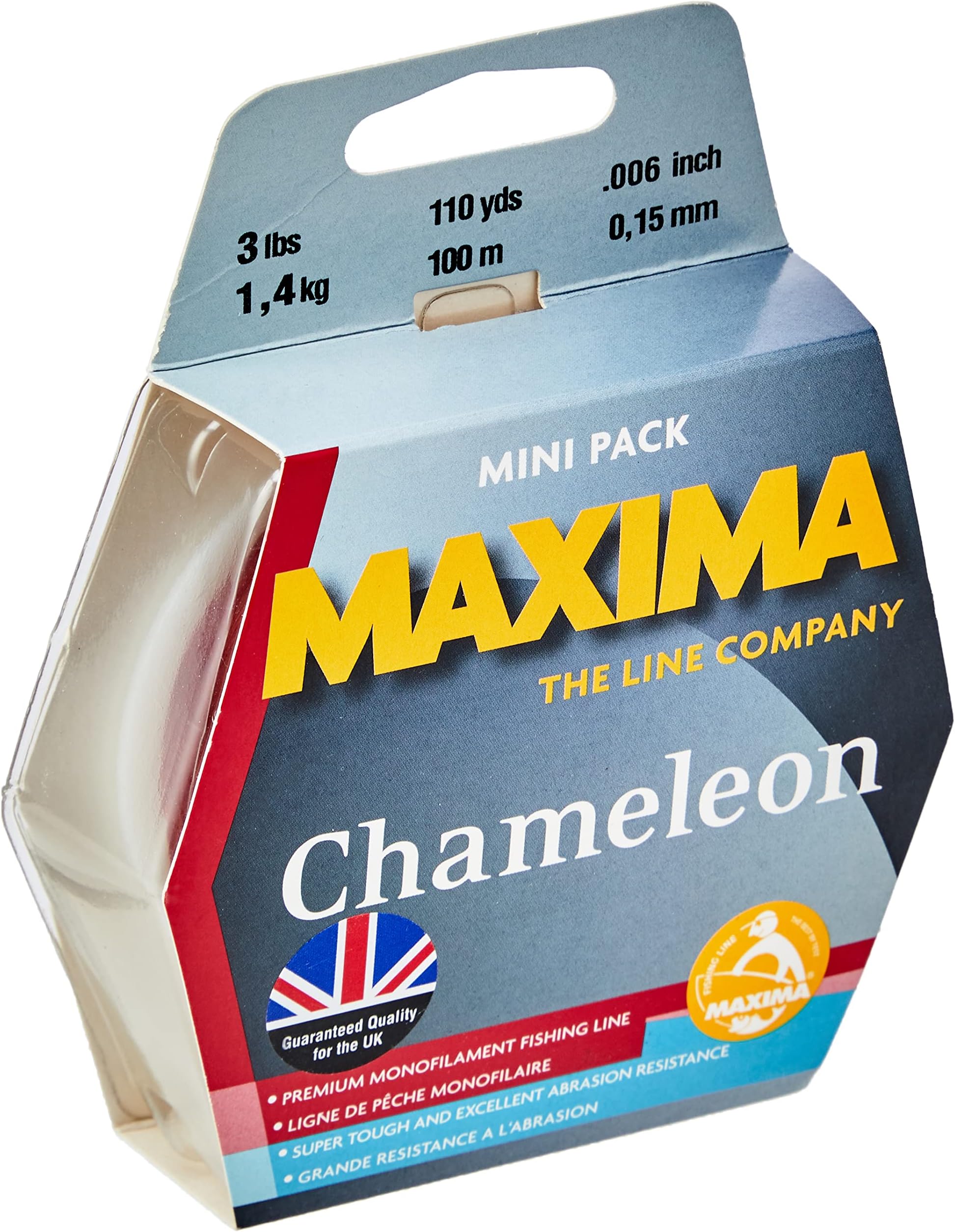 Sunset MAX M/PACK 100M CHAM 3LB Chameleon Line, Brown