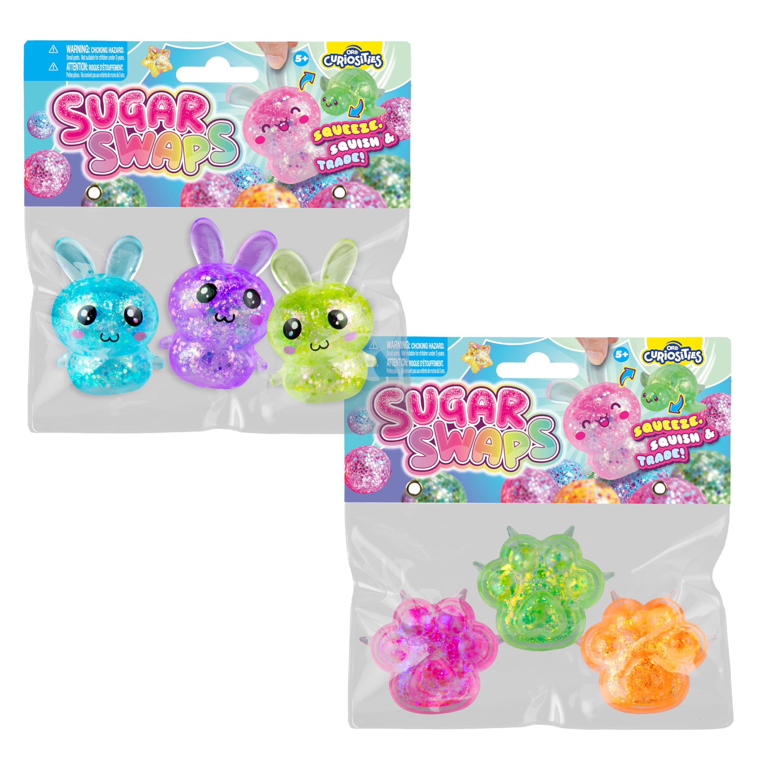 Amazon.com: ORB Curiosities Sugar Swaps Bunnies and Paws 2 Pack