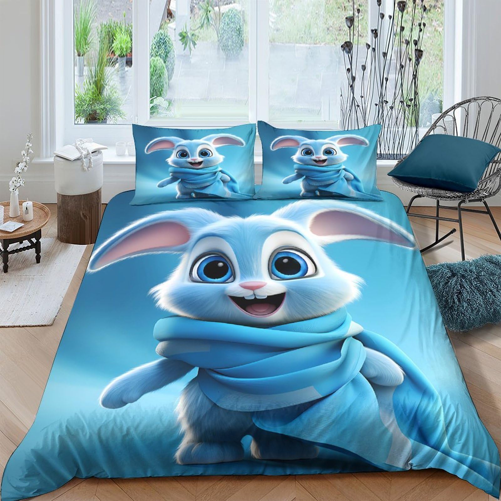 Housse de couette méditation 3 pièces lit double 200x200cm imprimé 3D spiritual art dorée