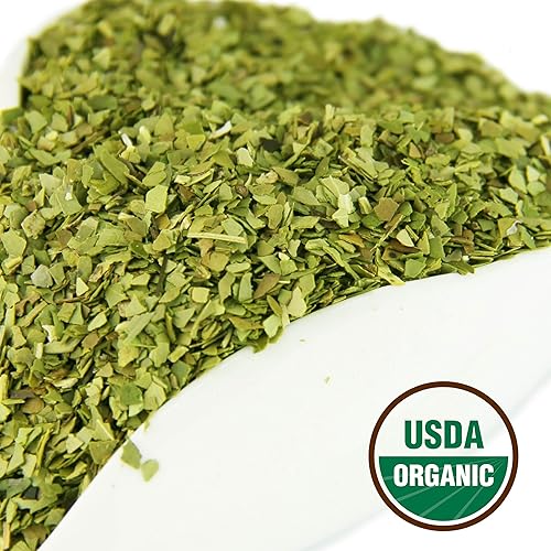 Miniatura 3 de Yerba Mate Tea 1LB (16Oz) HI-CAFEÍNA 100% CERTIFICADA Orgánica SUPER-GREEN Yerba Mate | Sin polvo | Fresco - Nunca envejecido (Ilex Paraguariensis)