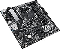 Vista 4 de ASUS Prime A520M-A II/CSM AMD AM4 (3ª generación Ryzen) placa base comercial microATX