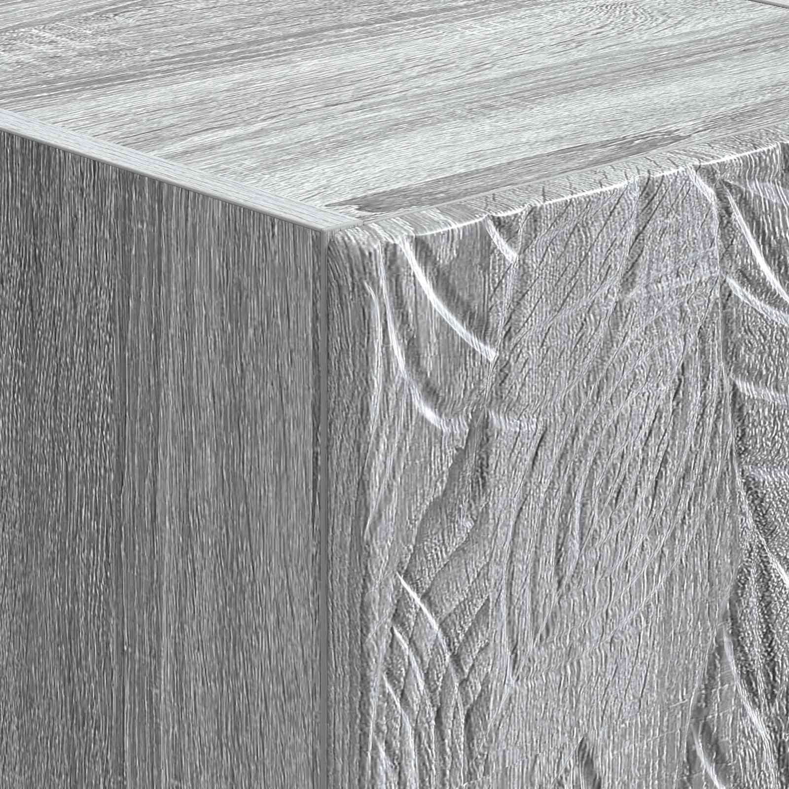 Credenza grigio Sonoma, 66 x 34,5 x 95 cm, comò in legno