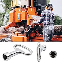 Vista 6 de Antrader Llave triangular de 2.0 x 1.5 pulgadas, llave de enchufe triangular Matel, llaves universales para bloqueo de panel triangular, 6 piezas